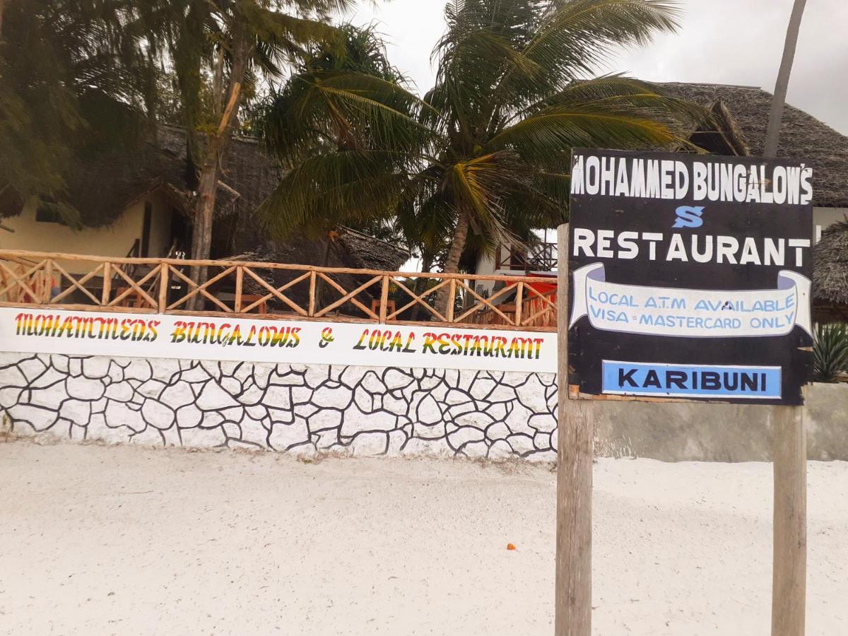 Mohammed Bungalows&Restaurant Matemwe  Eksteriør bilde